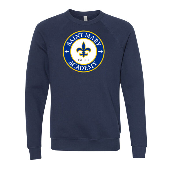 Sponge Fleece Raglan Crewneck Sweatshirt Thumbnail